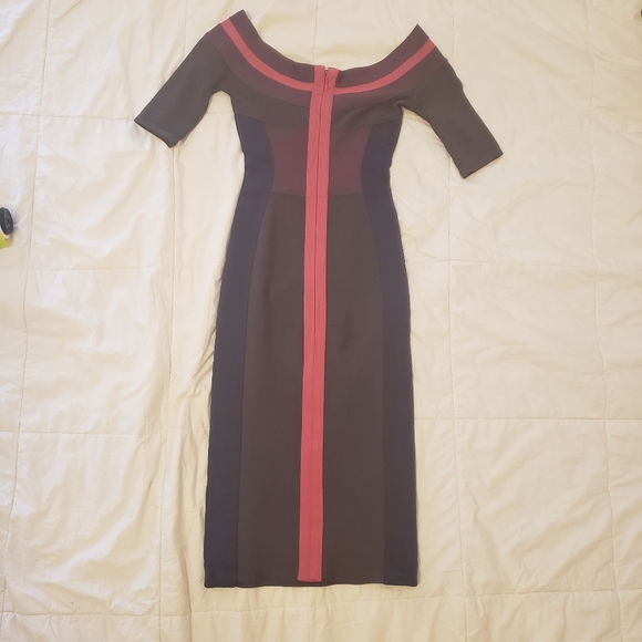 Herve Leger Midi Bandage Dress - Picture 3 of 7